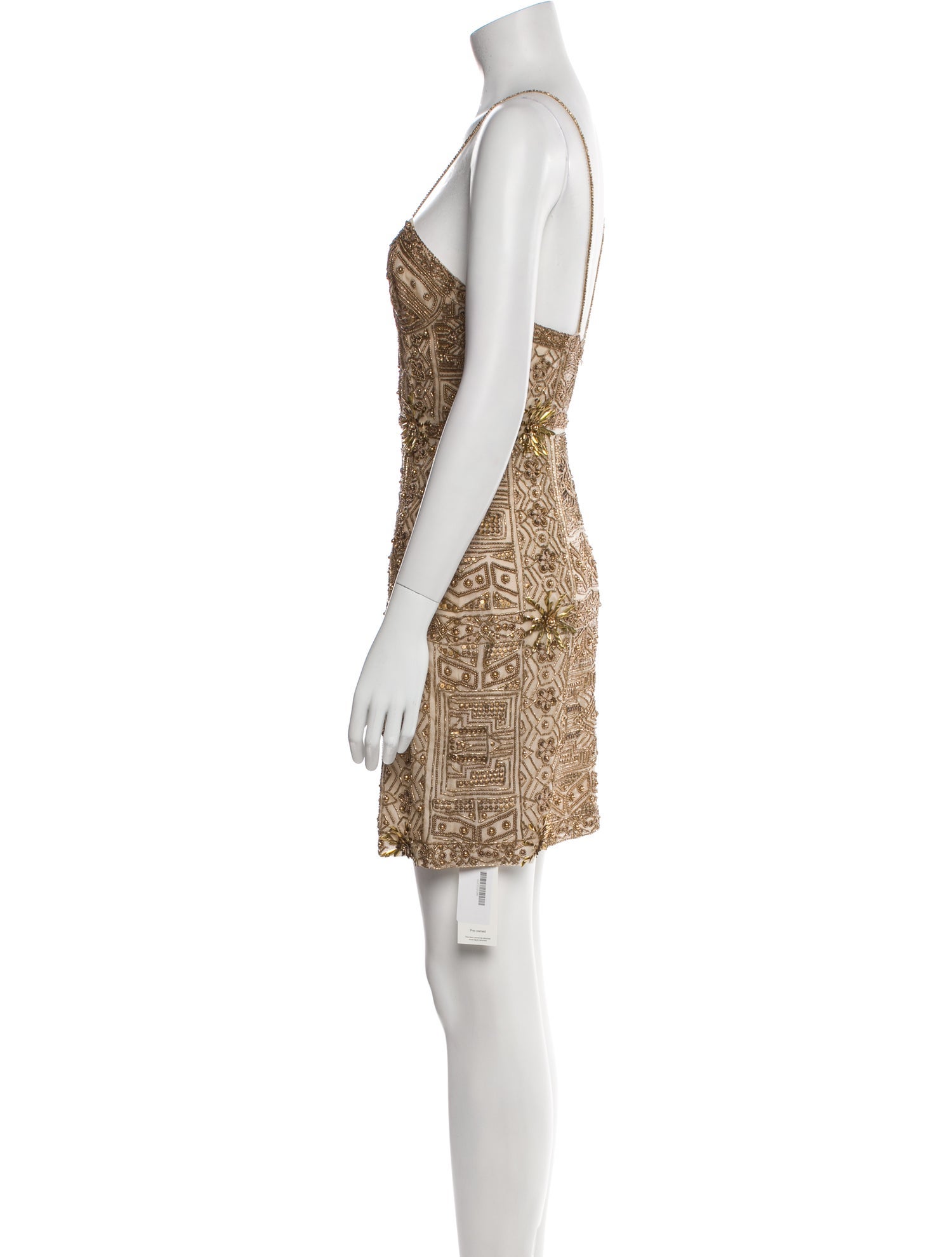 Cucculelli Shaheen Silk Mini Dress