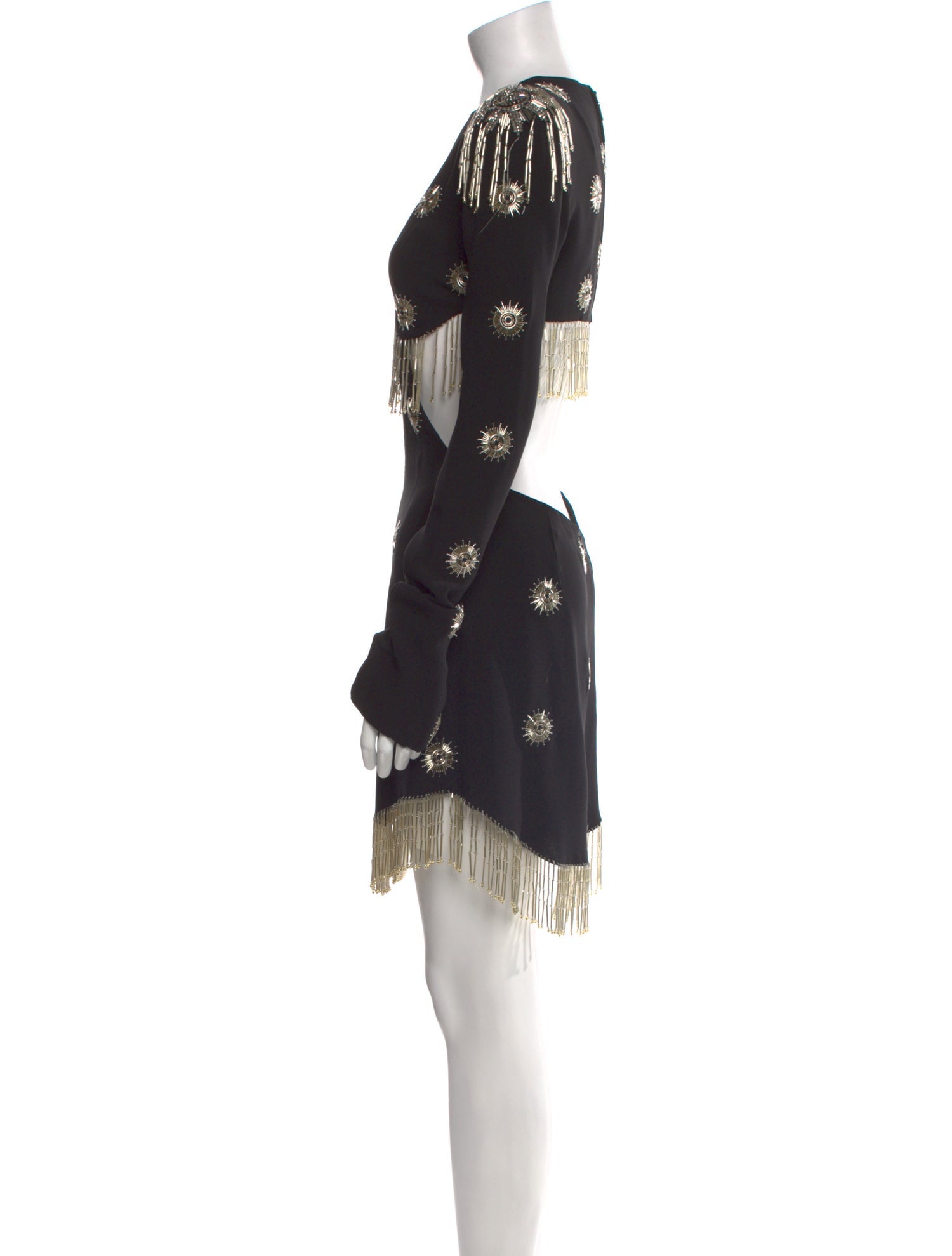 Cucculelli Shaheen Silk Knee-Length Dress