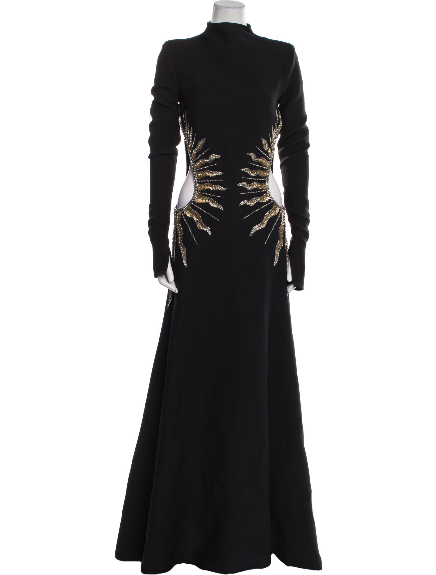 Cucculelli Shaheen Wool Long Dress