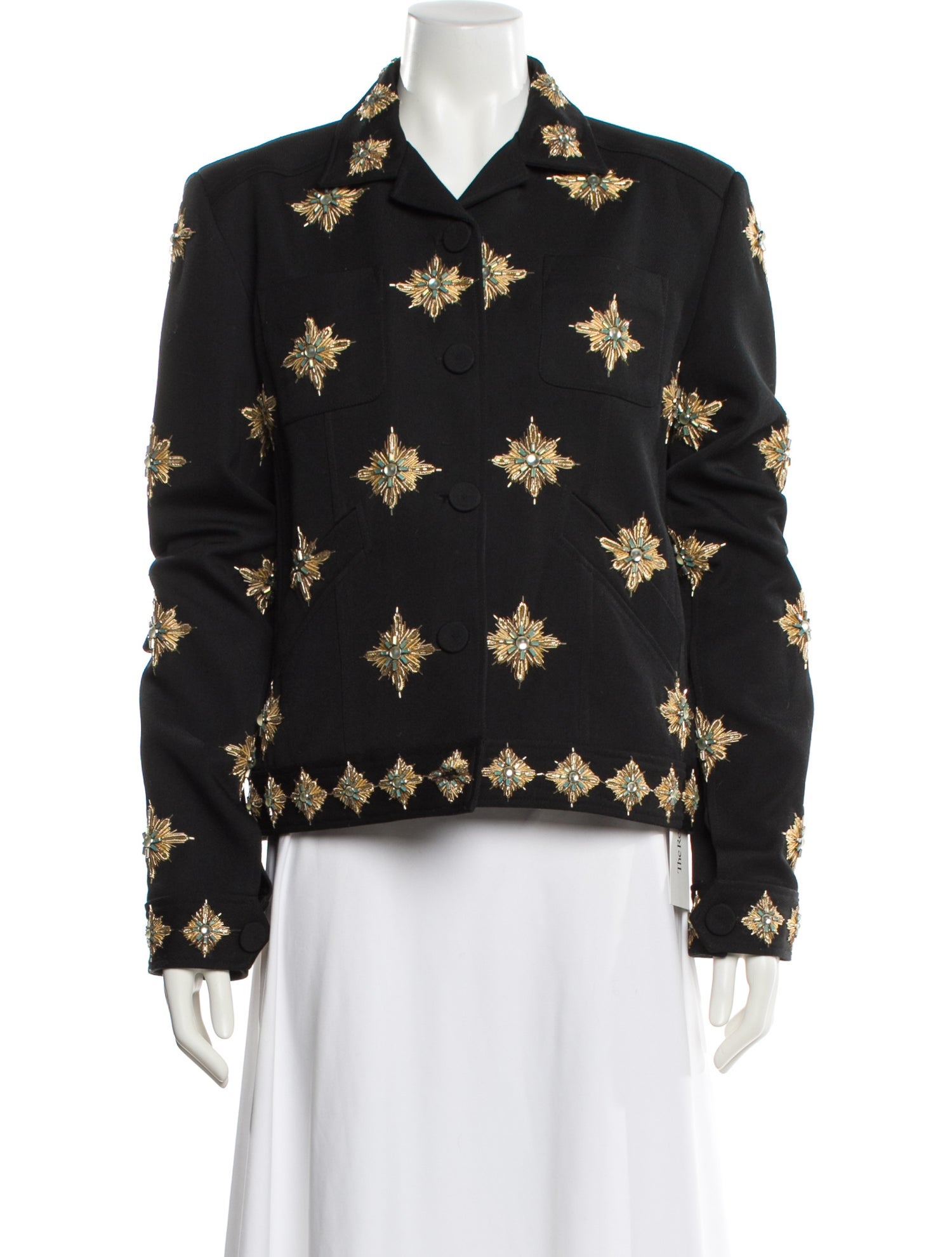 Cucculelli Shaheen Wool Printed Jacket