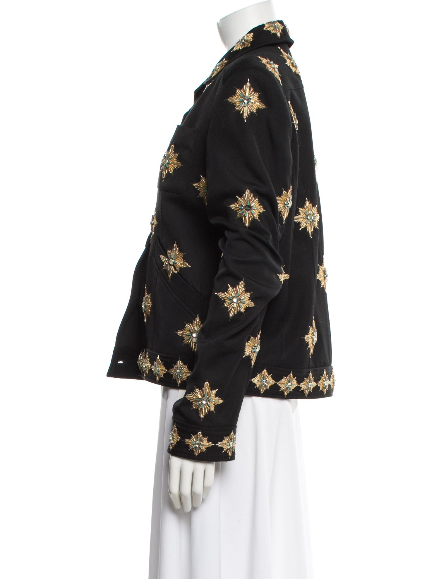 Cucculelli Shaheen Wool Printed Jacket