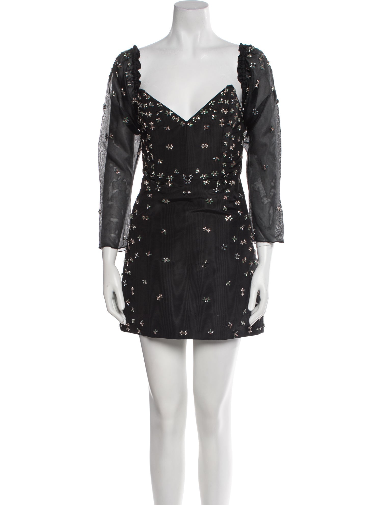 Cucculelli Shaheen Silk Mini Dress