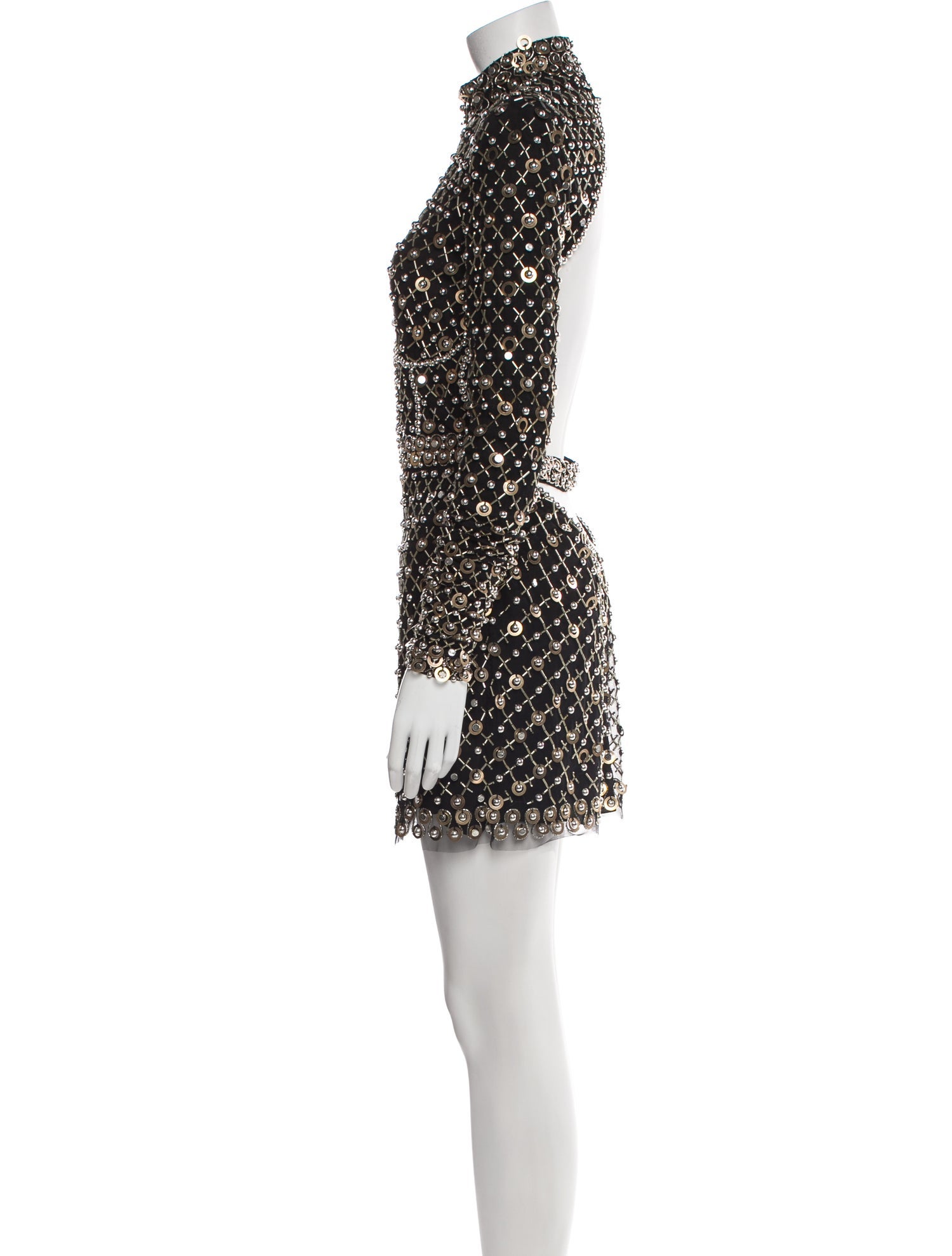 Cucculelli Shaheen Patterned Mini Dress