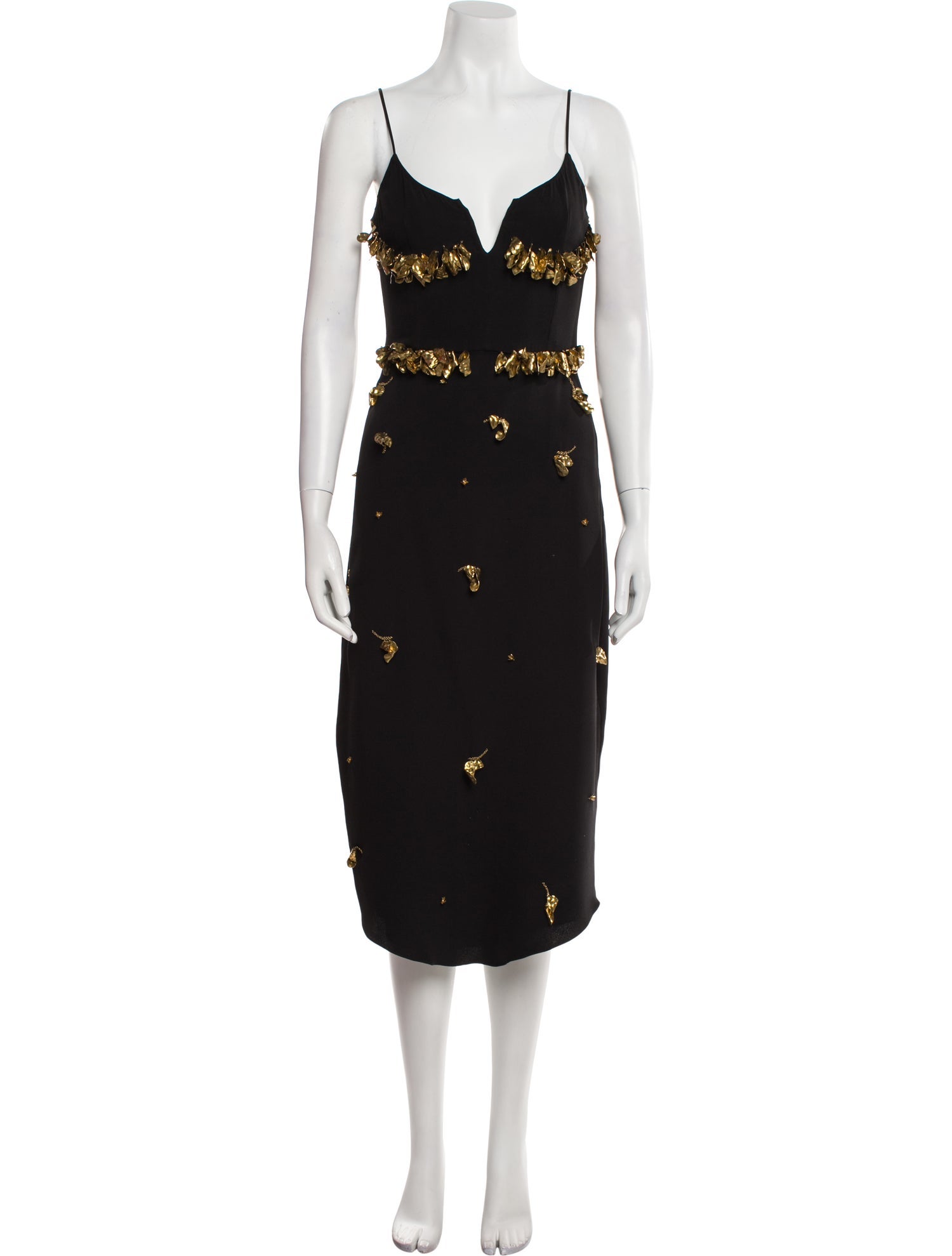 Cucculelli Shaheen Silk Midi Length Dress