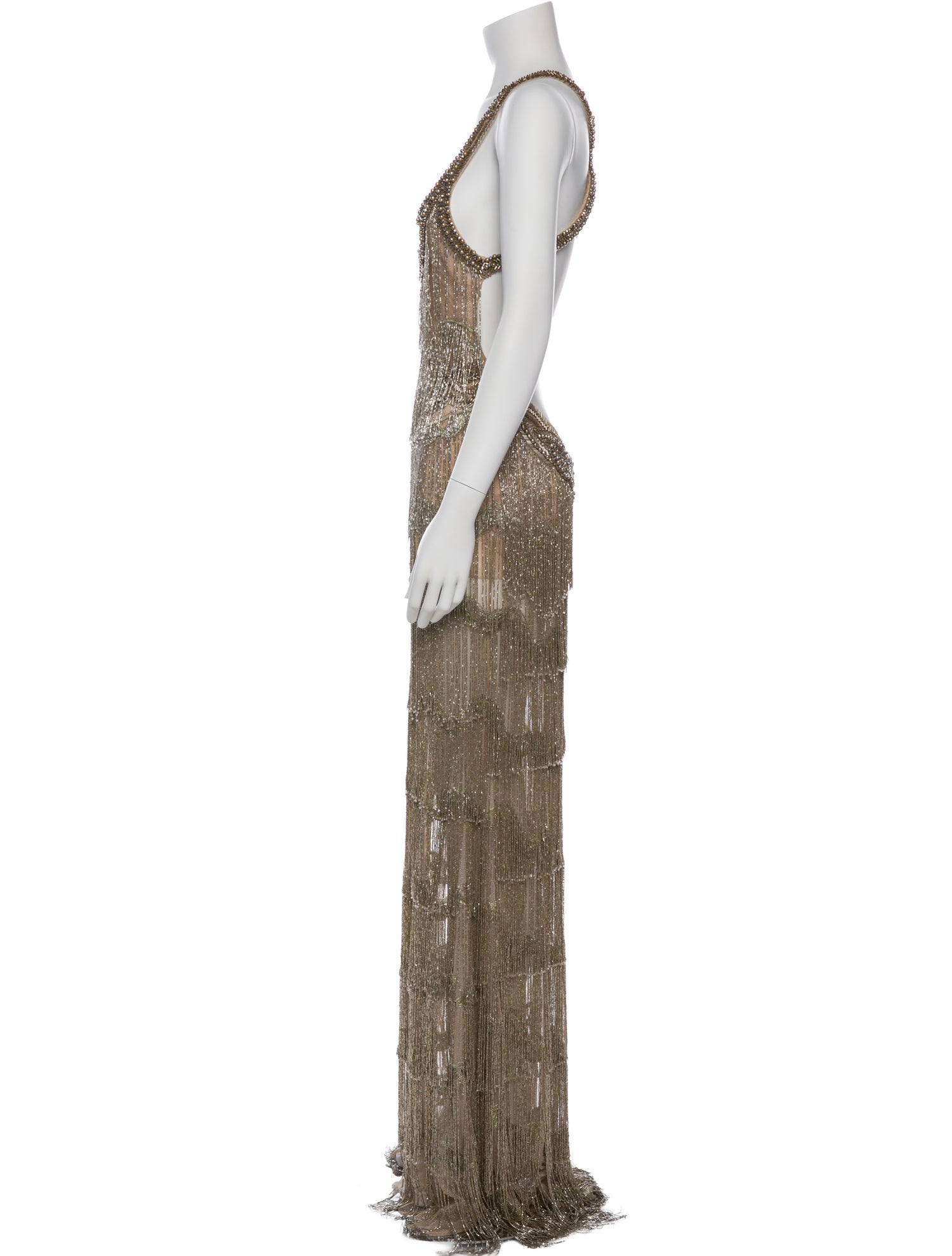 Cucculelli Shaheen Nylon Long Dress