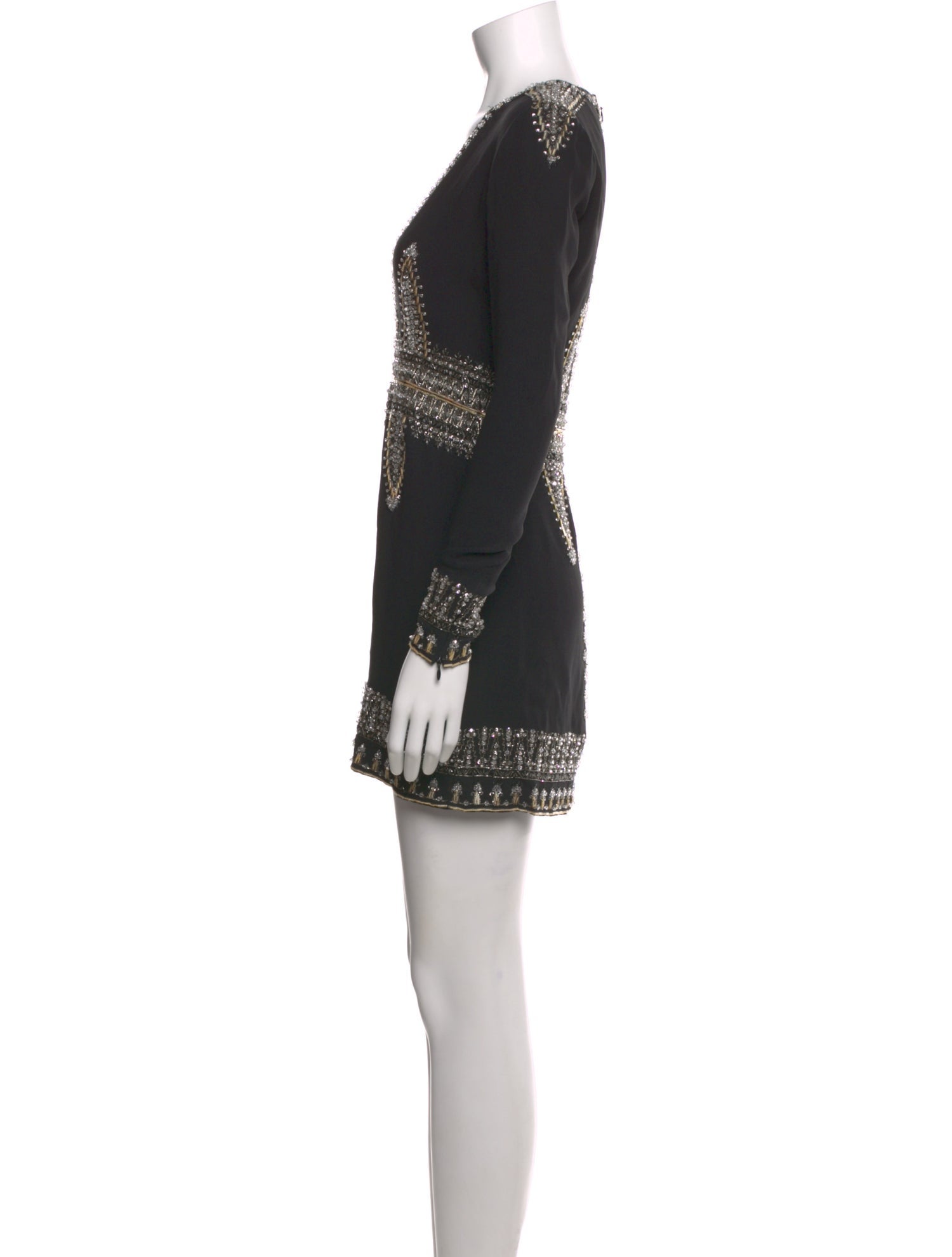 Cucculelli Shaheen Silk Mini Dress