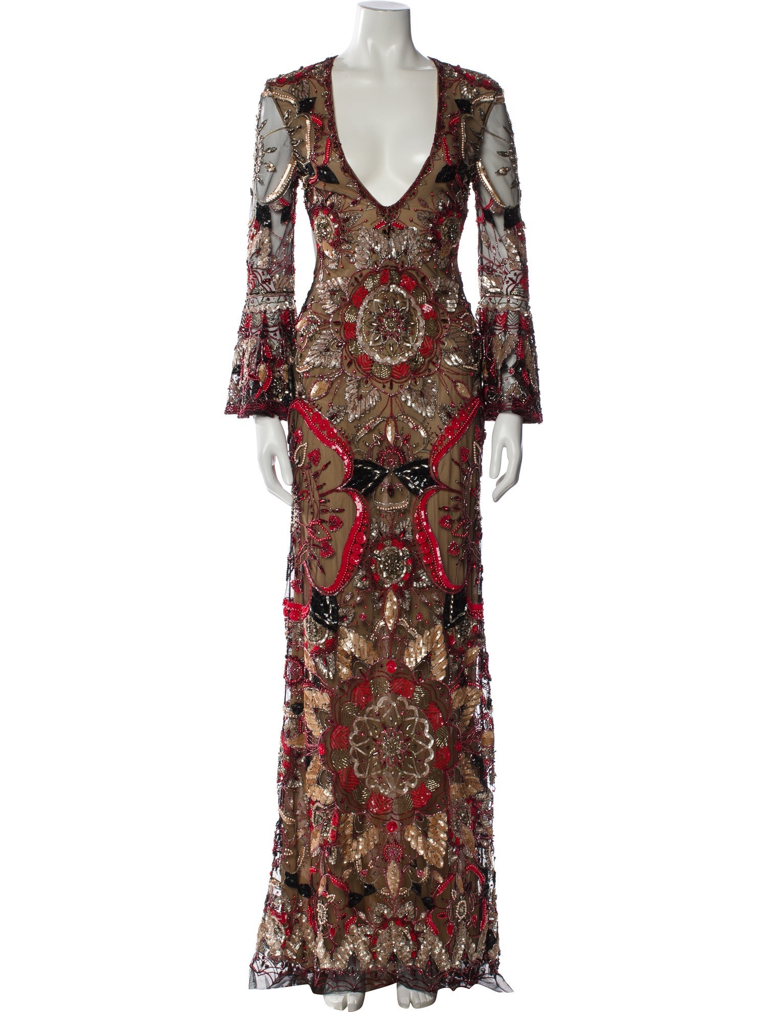 Cucculelli Shaheen Nylon Long Dress