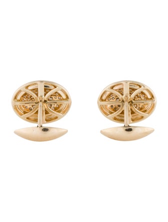 Cufflinks 14K Diamond Cufflinks