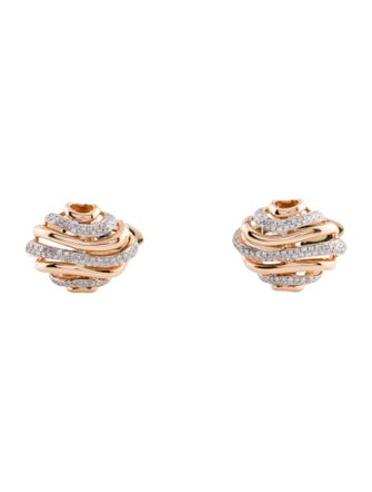 Cufflinks 14K Diamond Cufflinks