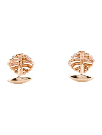 Cufflinks 14K Diamond Cufflinks