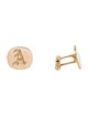 Cufflinks 14K Initial 'A' Cufflinks