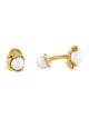 Cufflinks Alfredo Correnti 18K Pearl Person Cufflinks