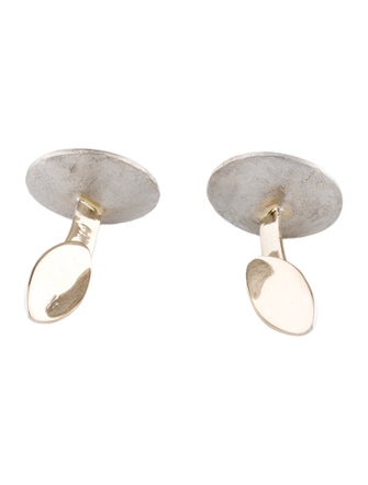 Cufflinks 18K Diamond Capricorn French Cufflinks