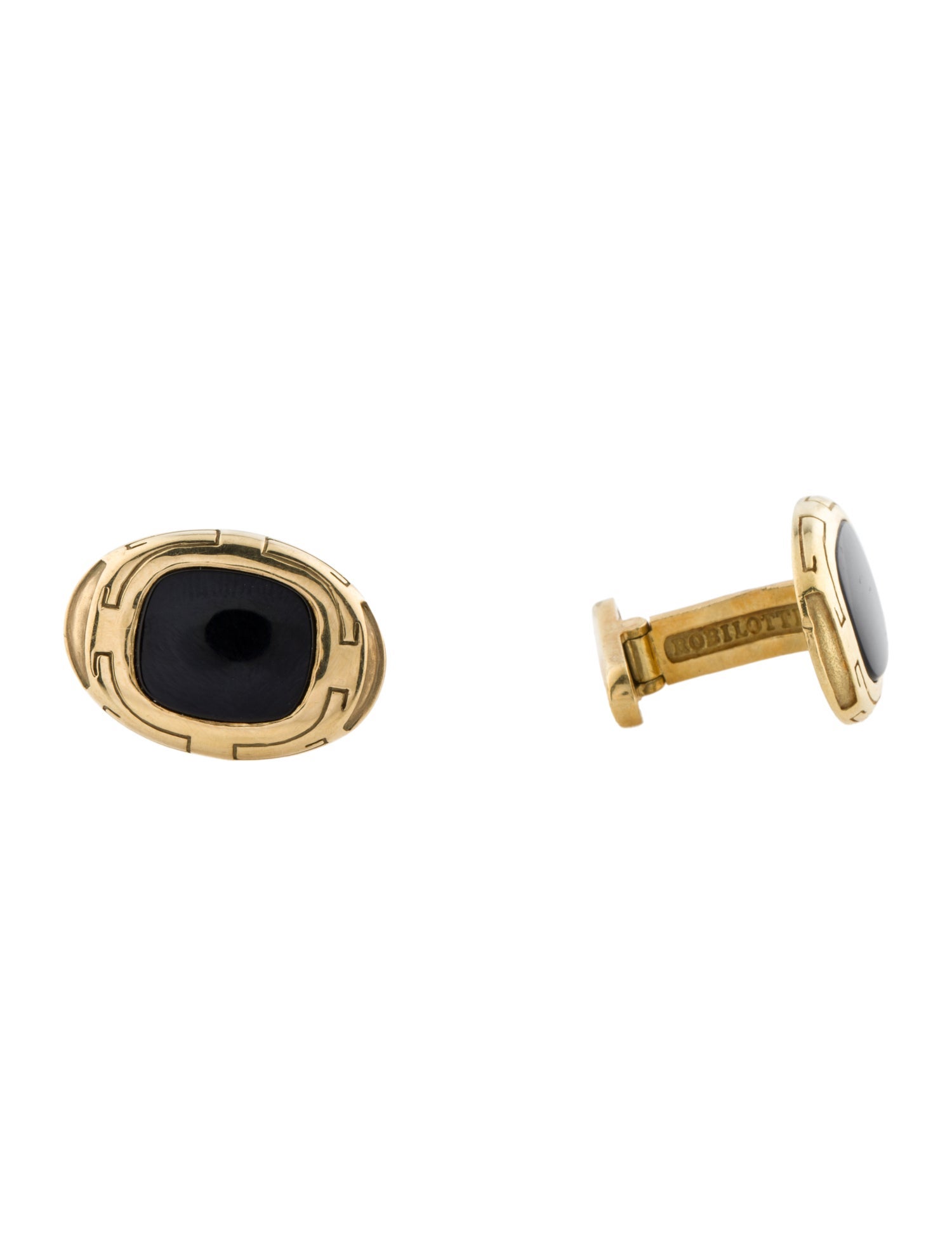 Cufflinks Robilotti Onyx Cufflinks
