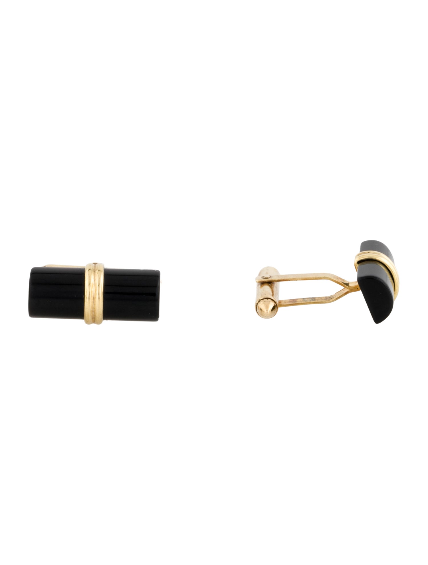 Cufflinks 14K Onyx