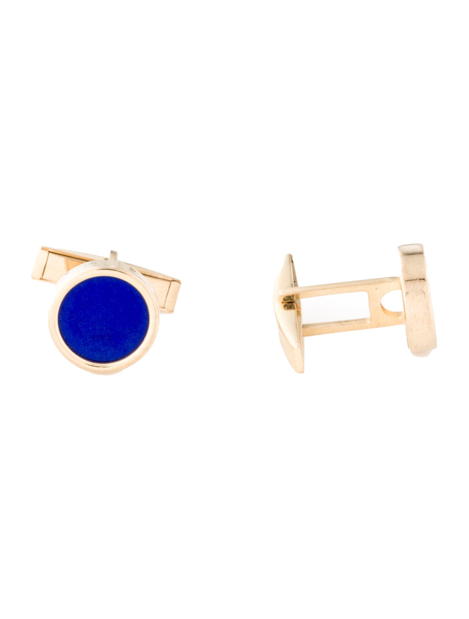 Cufflinks 14K Lapis Lazuli
