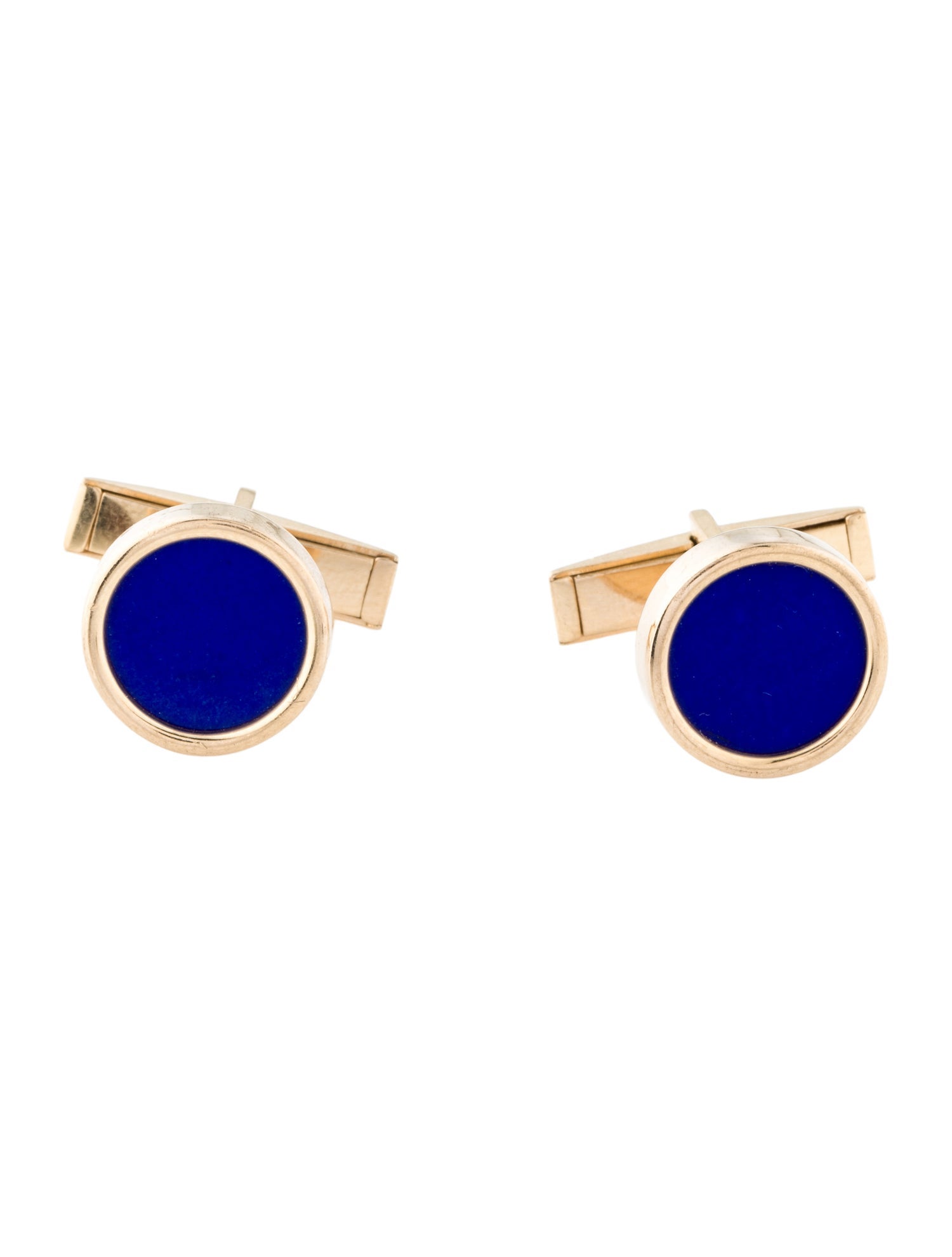 Cufflinks 14K Lapis Lazuli