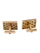 Cufflinks 18K 3.50ctw Sapphire Cufflinks