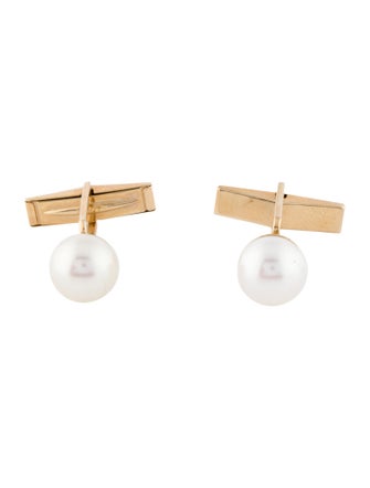 Cufflinks 14K Diamond Cufflinks & Shirt Stud Set