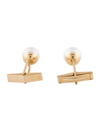 Cufflinks 14K Diamond Cufflinks & Shirt Stud Set