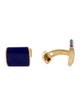 Cufflinks Vintage 18K Lapis Lazuli Cufflinks