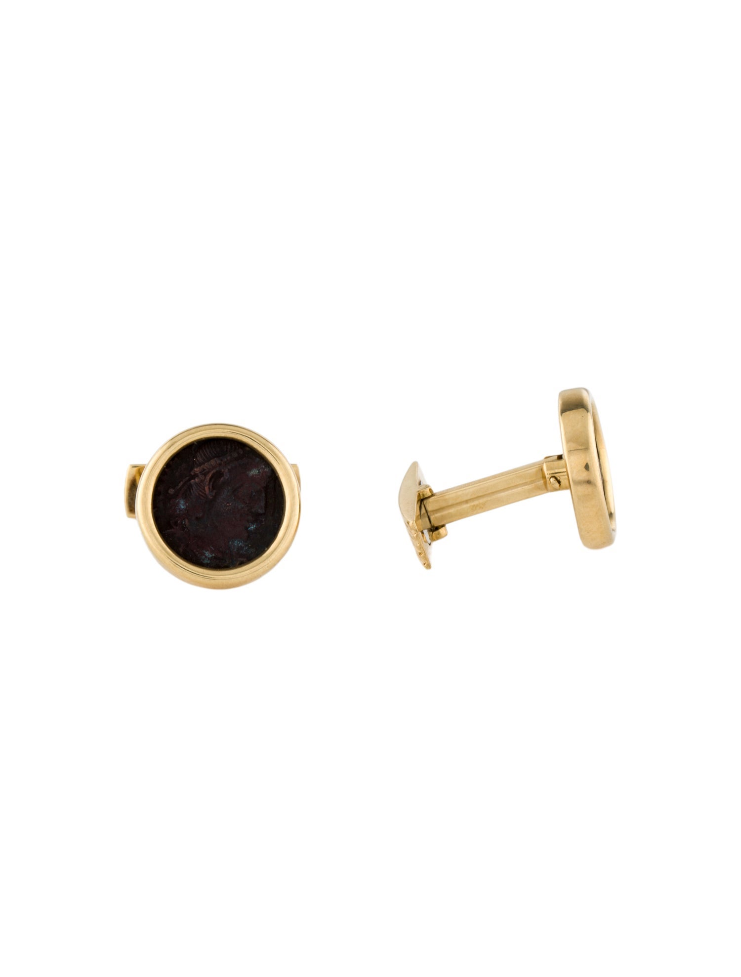 Cufflinks 18K Roman Coin Cufflinks