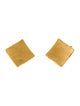 Cufflinks 18K Concave Square Cufflinks