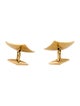 Cufflinks 18K Concave Square Cufflinks