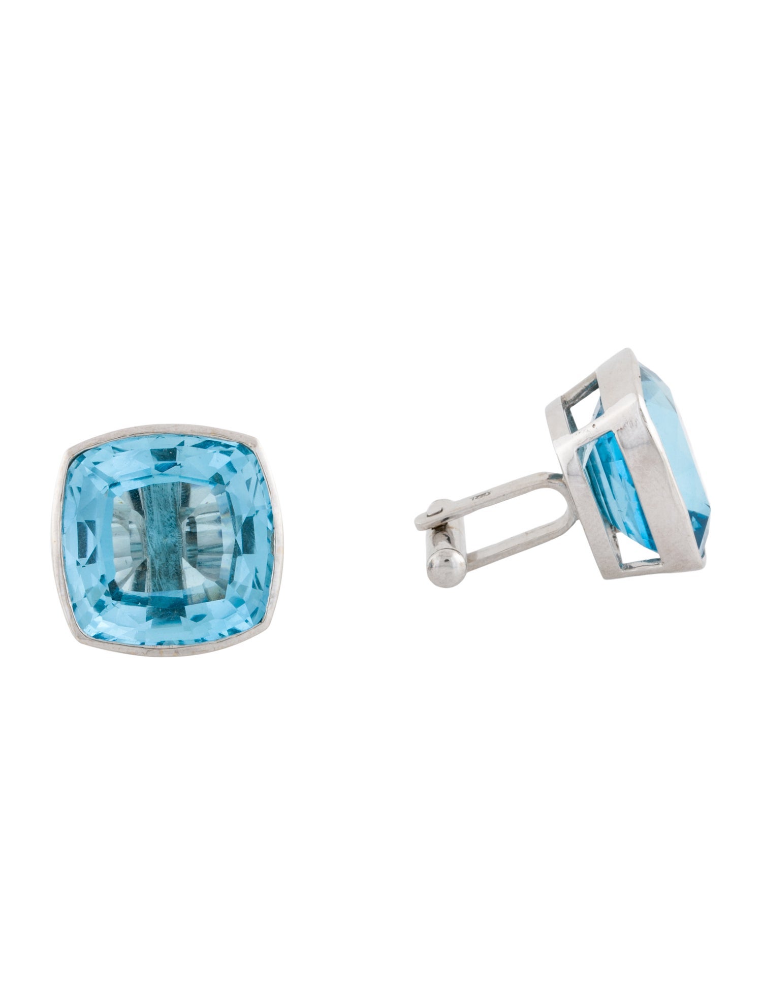 Cufflinks 18K 66.75ctw Topaz