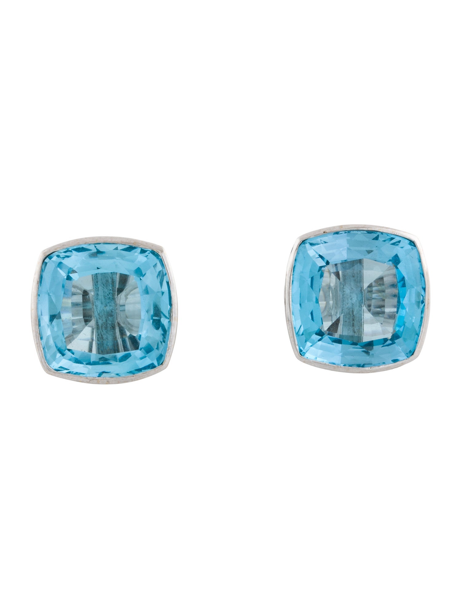 Cufflinks 18K 66.75ctw Topaz