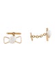 Cufflinks 14K Pearl Bow Cufflinks