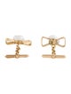 Cufflinks 14K Pearl Bow Cufflinks