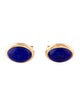 Cufflinks 14K Lapis Lazuli Cufflinks