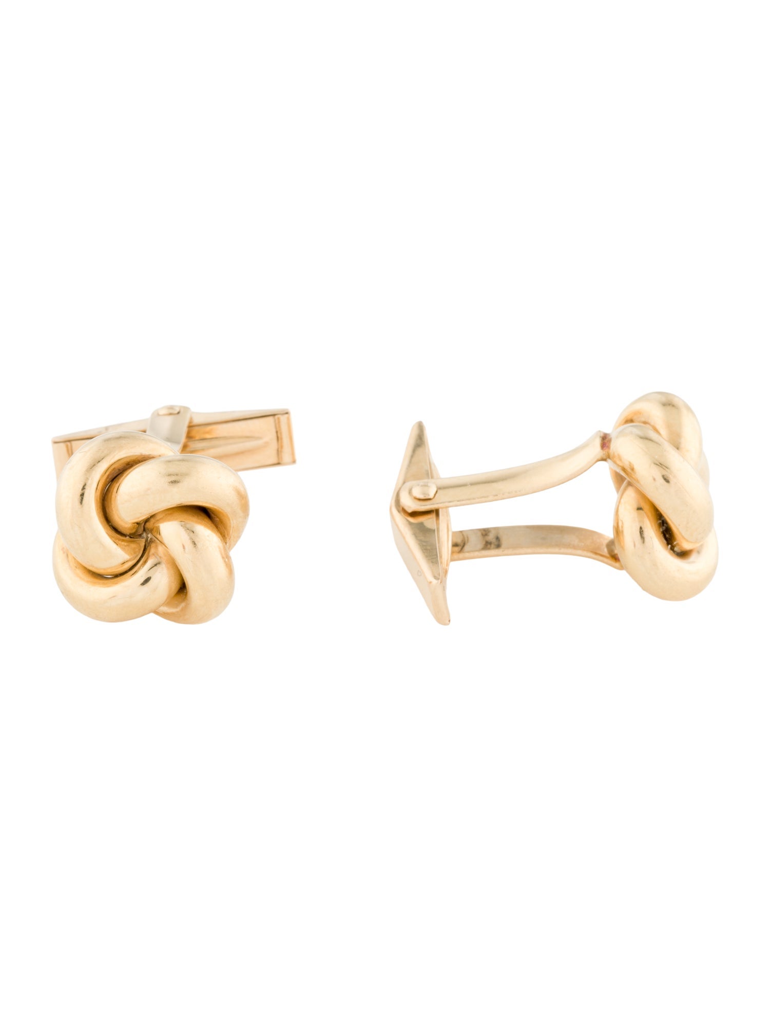 Cufflinks 14K Knot