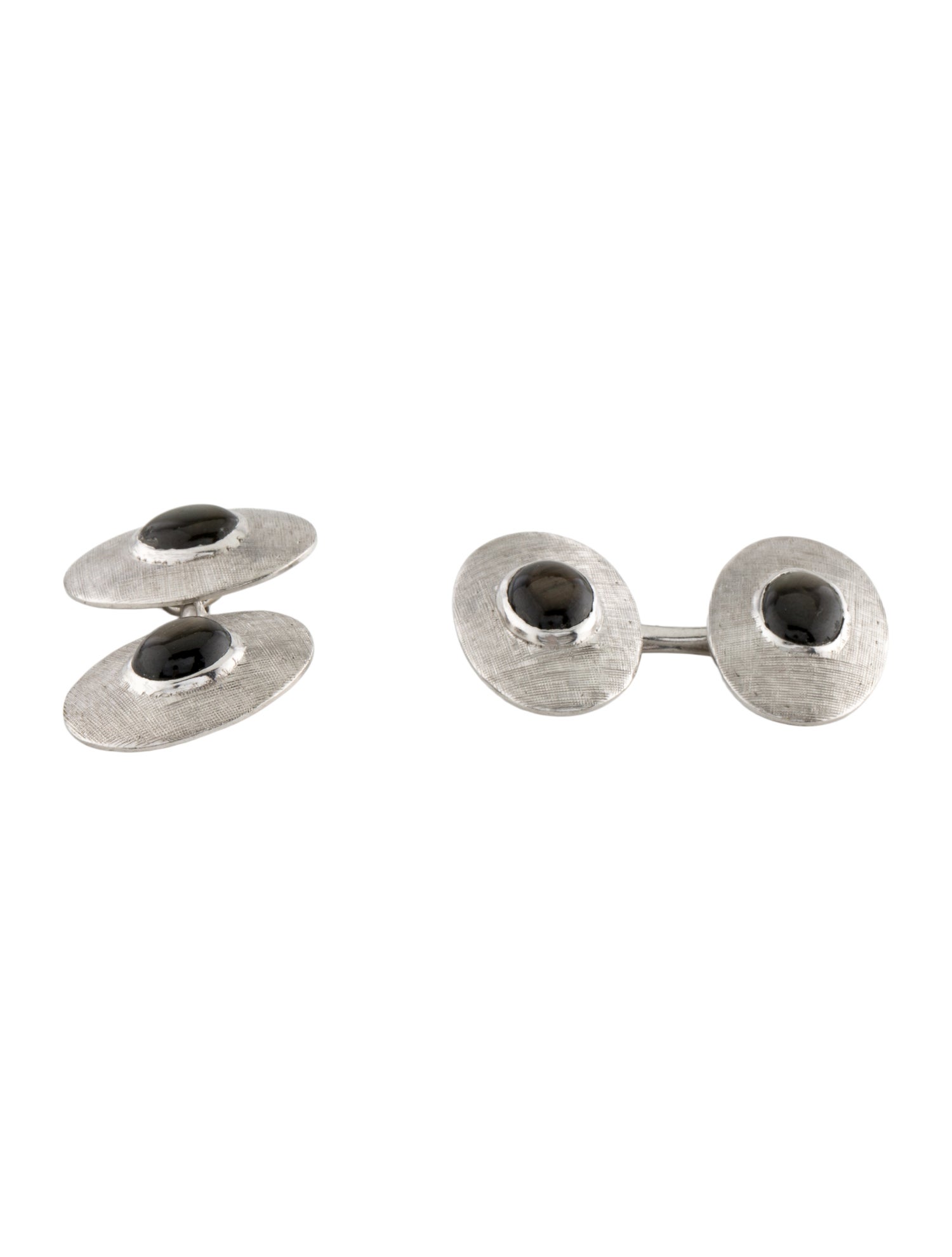 Cufflinks Platinum Star Sapphire