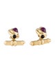 Cufflinks 18K Ruby & Sapphire Cufflinks