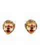 Cufflinks 18K Vintage Ruby Lion Head Cufflinks