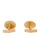Cufflinks 14K Oval Textured Cufflinks