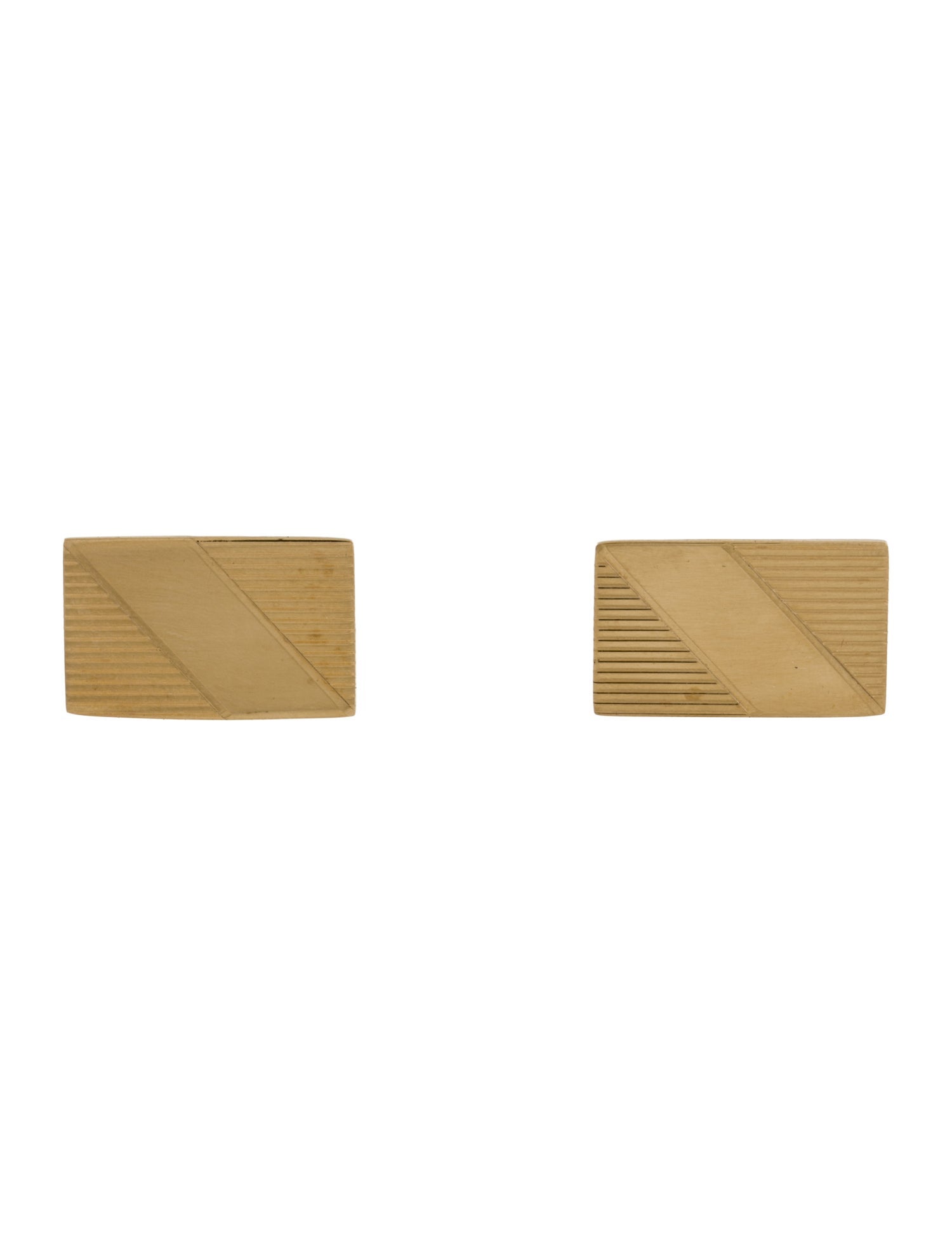Cufflinks 14K Rectangle