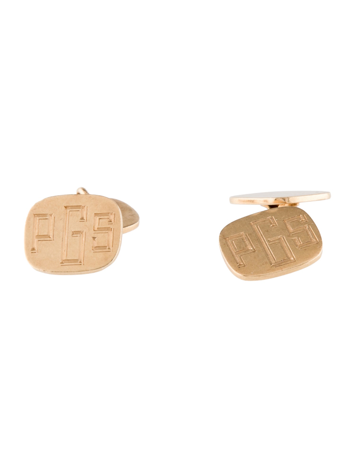 Cufflinks 14K Square