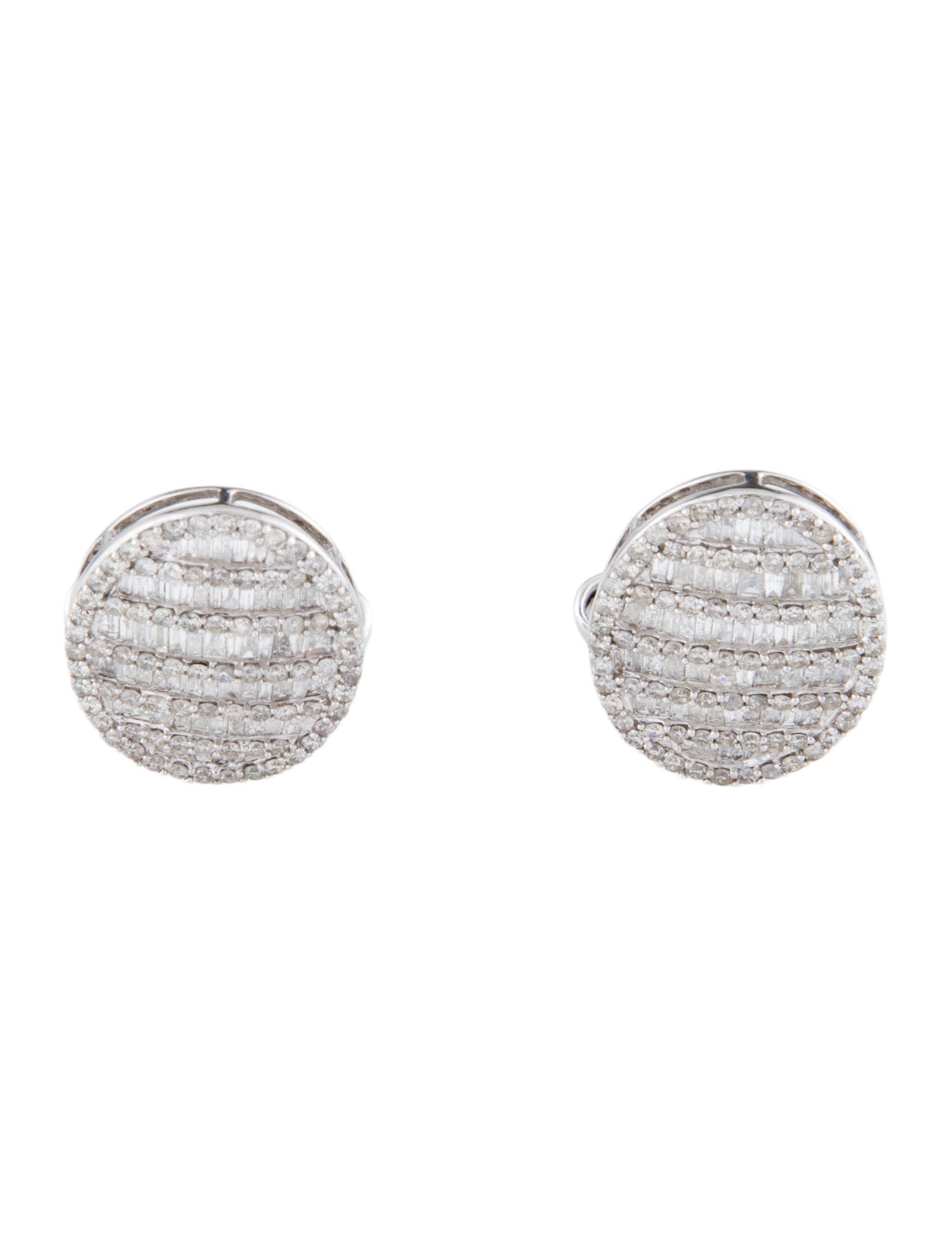 Cufflinks 14K 1.51ctw Diamond