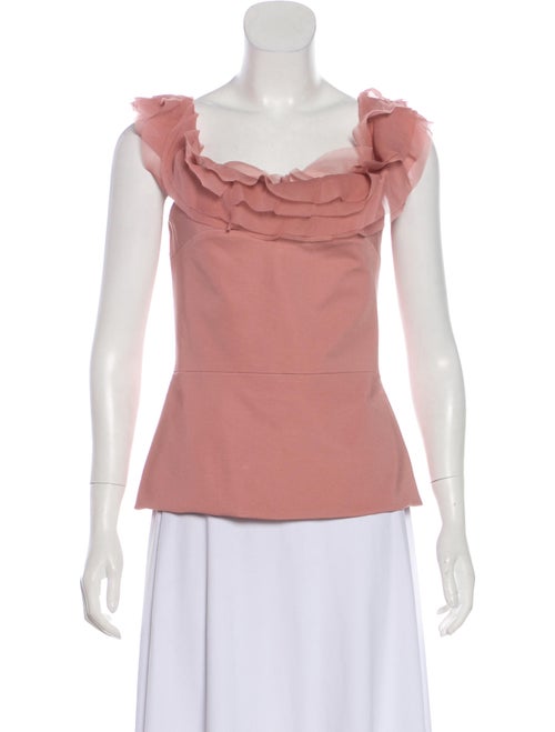 Cushnie et Ochs Square Neck Sleeveless Top w/ Tags