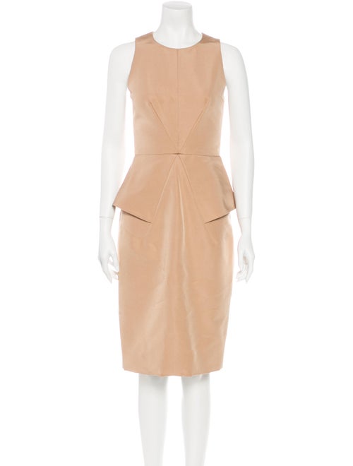 Cushnie Silk Midi Dress