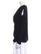 Cushnie Silk Cowl Neck Blouse