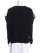 Cushnie Silk Cowl Neck Blouse