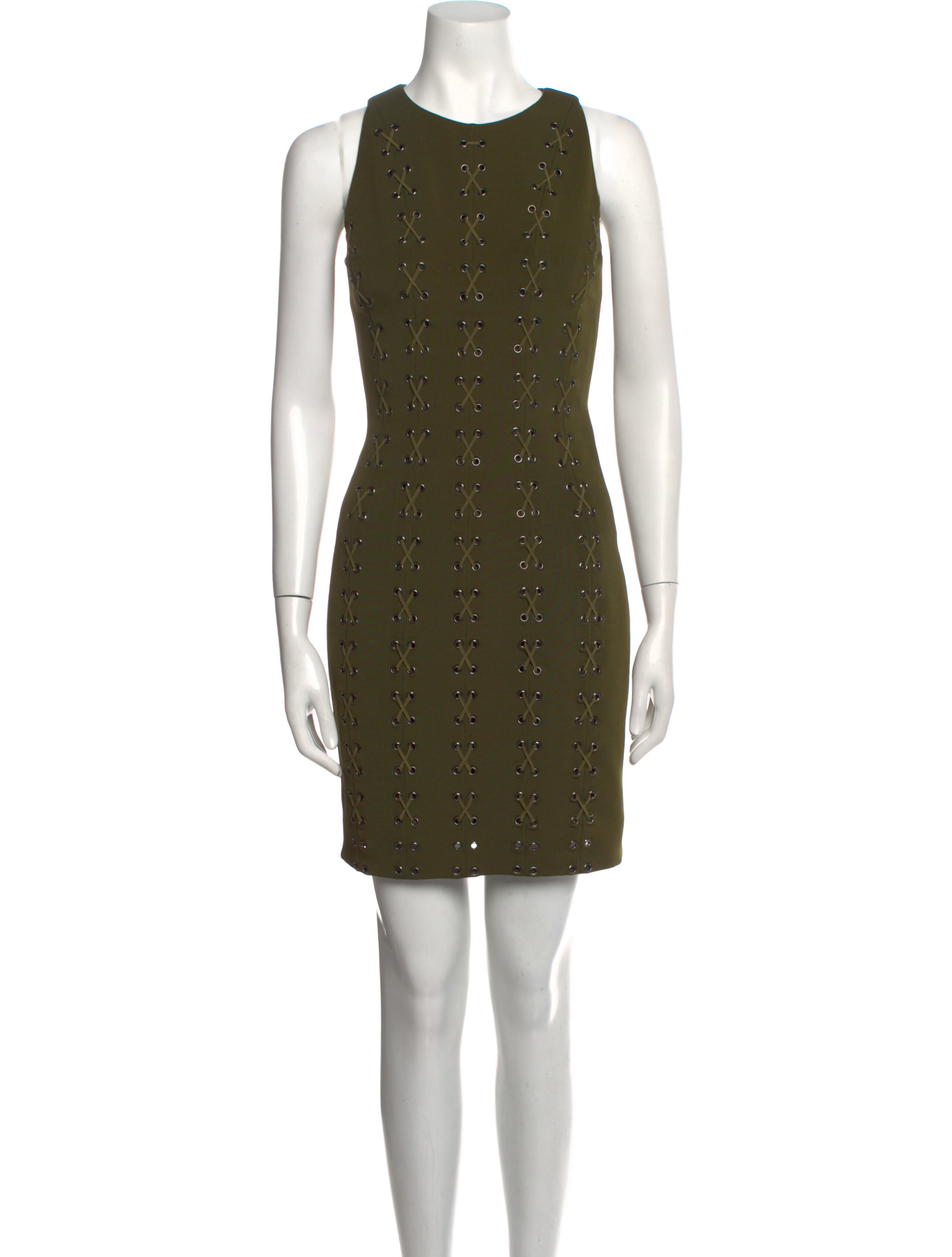 Crew Neck Mini Dress Crew Neck Mini Dress