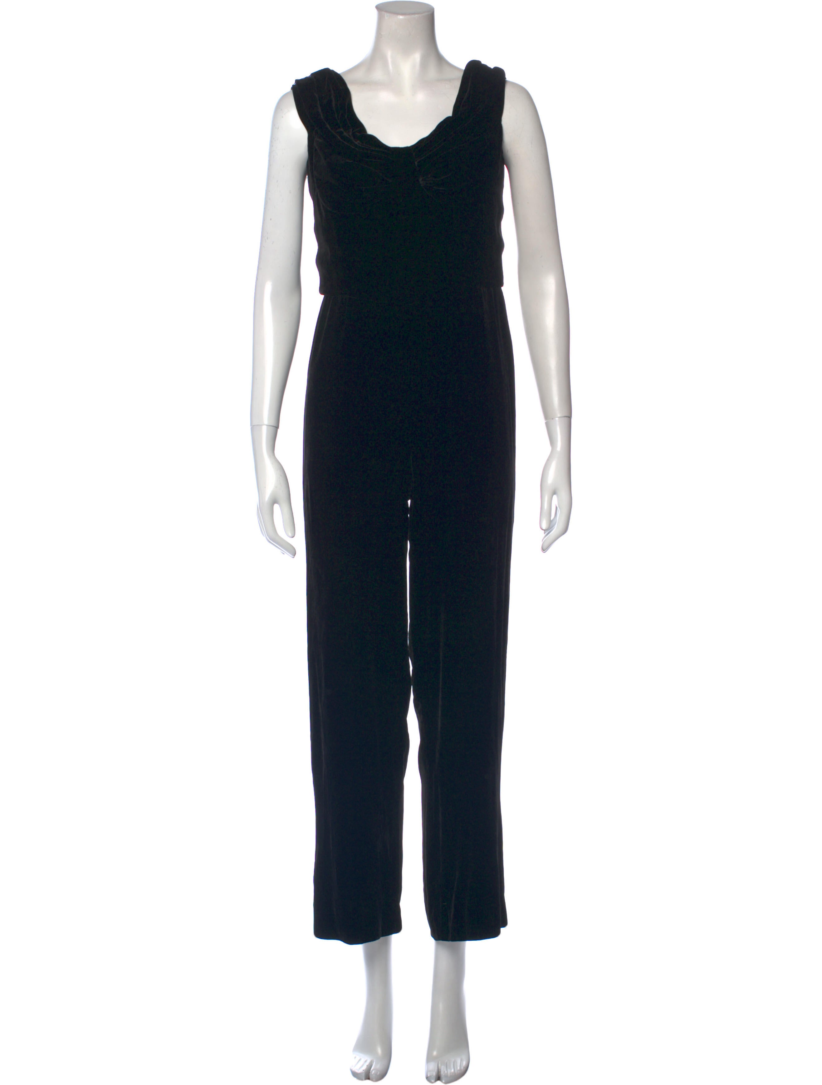 Cushnie Scoop Neck Jumpsuit