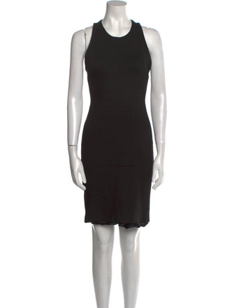 Cushnie Crew Neck Mini Dress