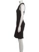 Cushnie Crew Neck Mini Dress