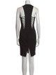 Cushnie Crew Neck Mini Dress